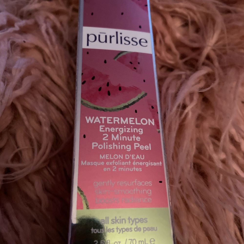 Purlisse watermelon energizing 2min polishing peel